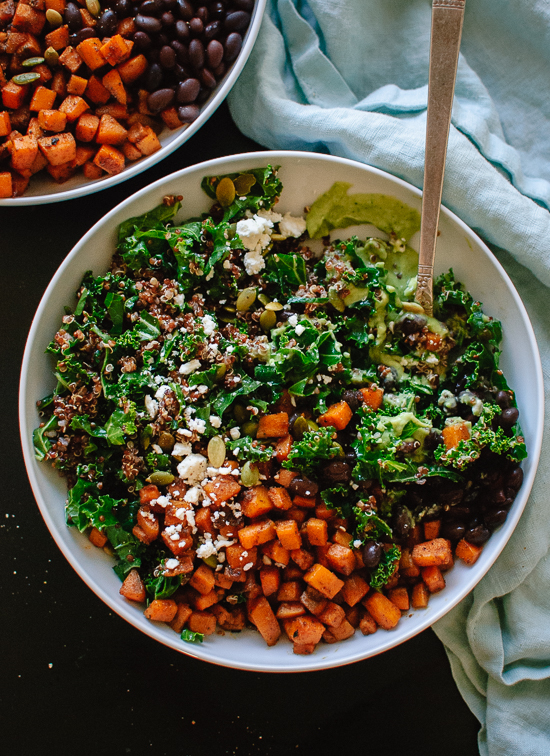 Recipes: Koch Ranches Kale + Butternut Squash Super Salad