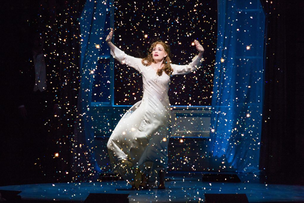 Christine Dwyer as Sylvia Llewelyn Davies in Finding Neverland - Credit Jeremy Daniel