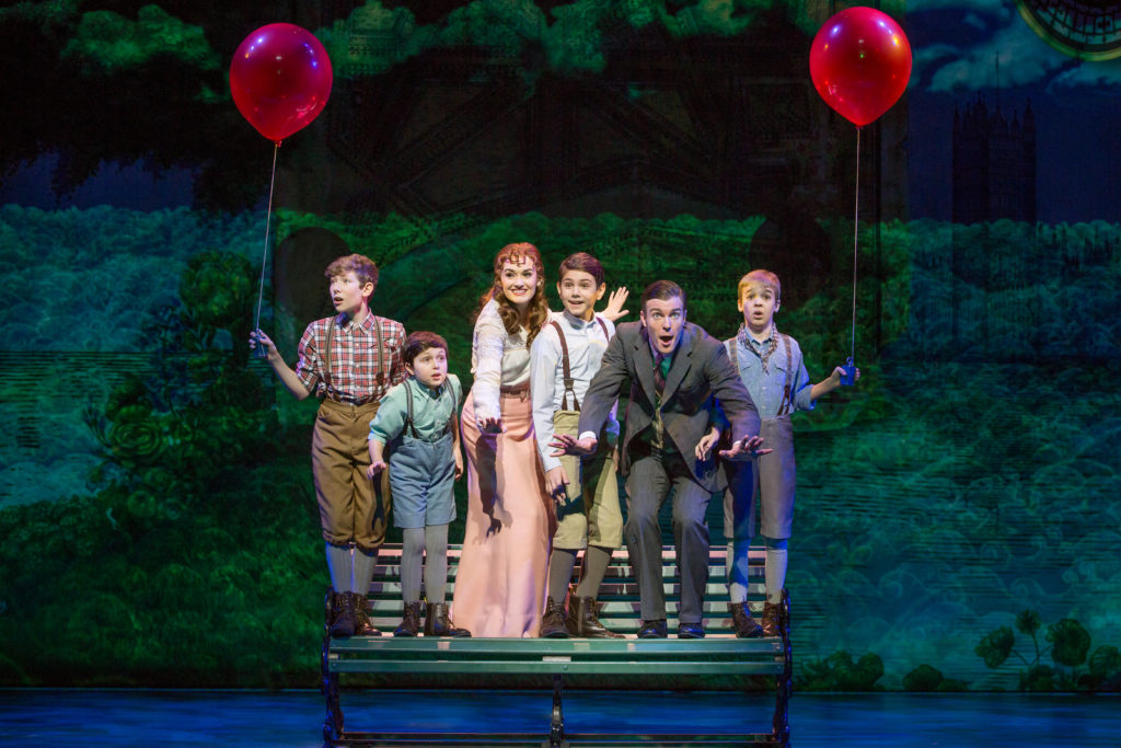 The Cast of Finding Neverland - Credit Jeremy Daniel