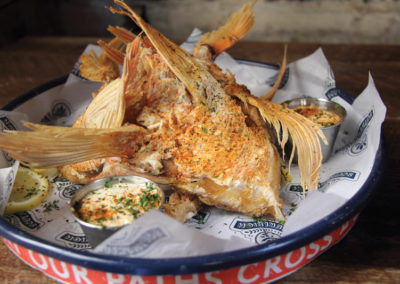 SOUTHERLEIGH'S FAMOUS FRIED SNAPPER THROATS