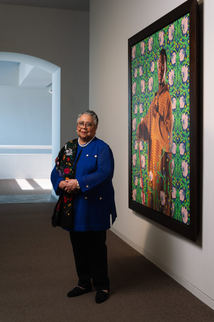 Harriet Kelley Cover woman african american art collection curator
