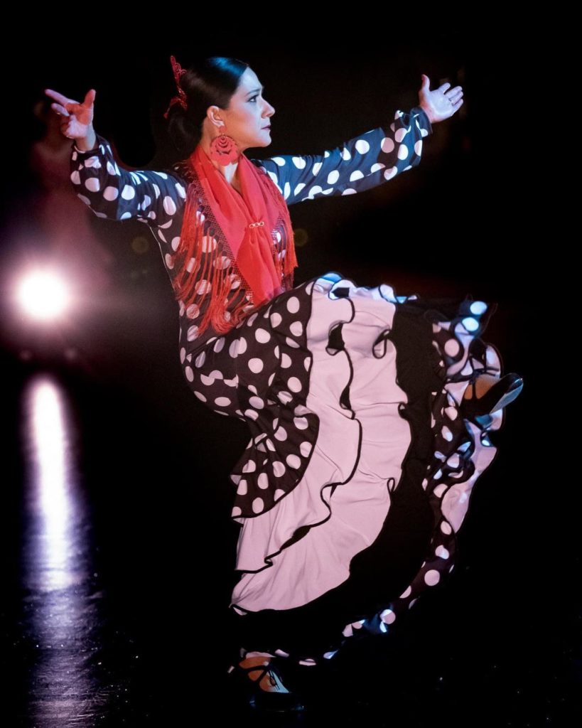 jackie flamenco polka dots