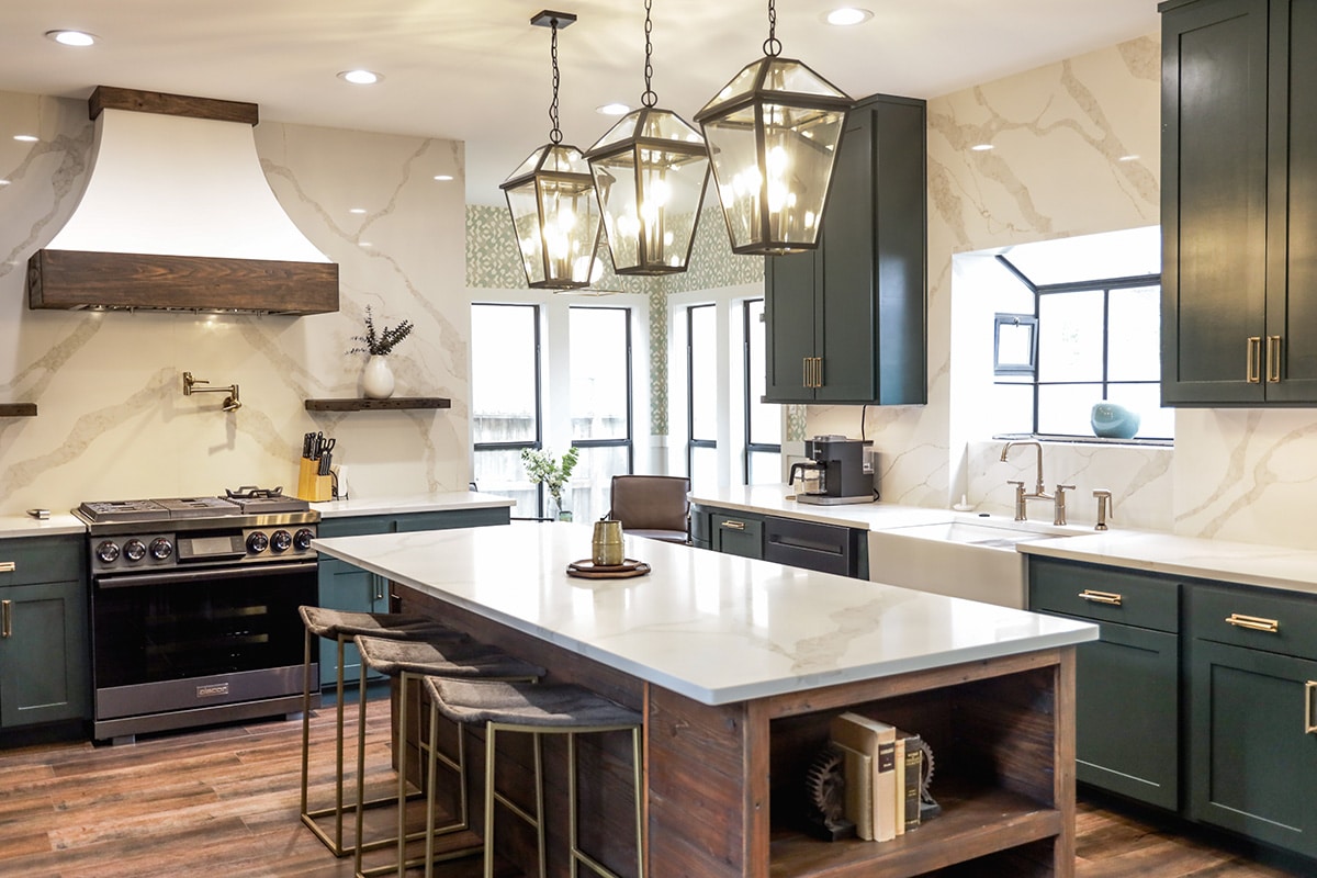 Kitchen with window