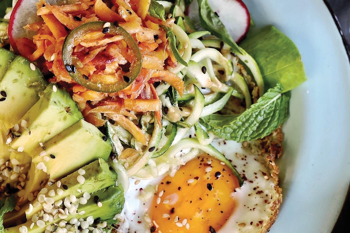 Zucchini Noodle Salad