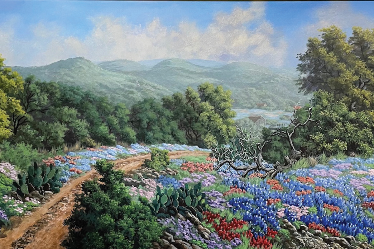 The Back Road 24 x 48 on Canvas web