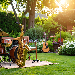 Jazz in the garden