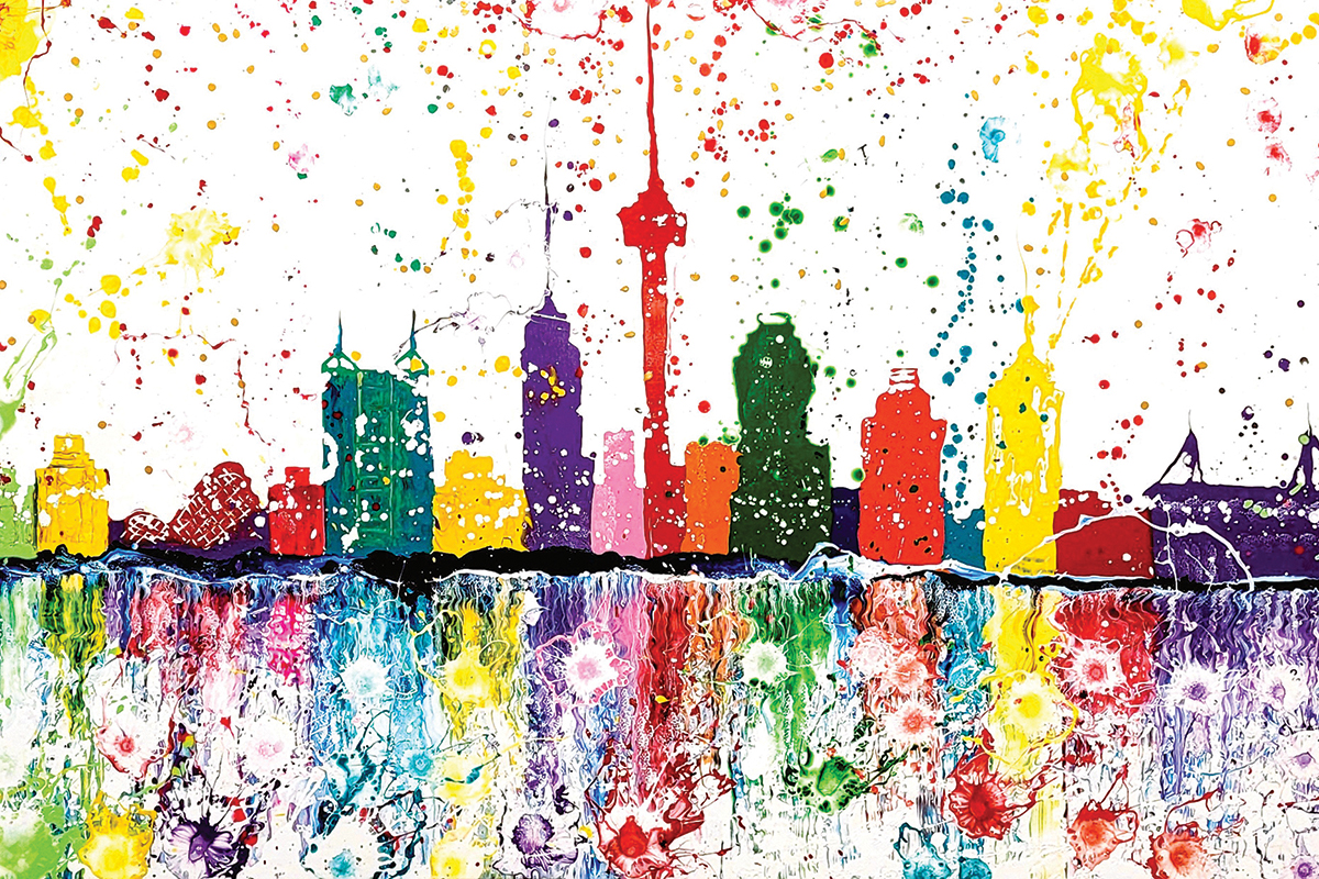 SA, I LOVE YOU painting SA, I LOVE YOU painting